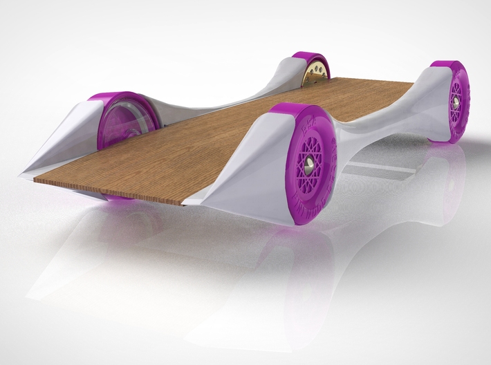 Ultralight Balsa Pinewood Derby Fenders