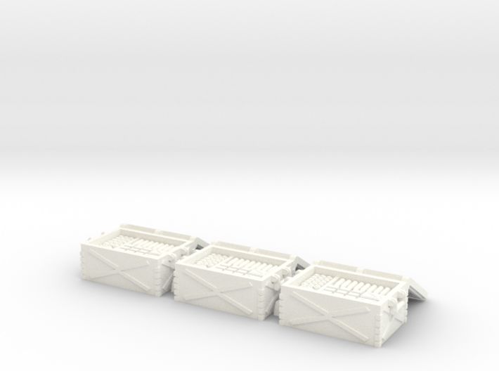 28mm scenery ammo containers 3d printed 