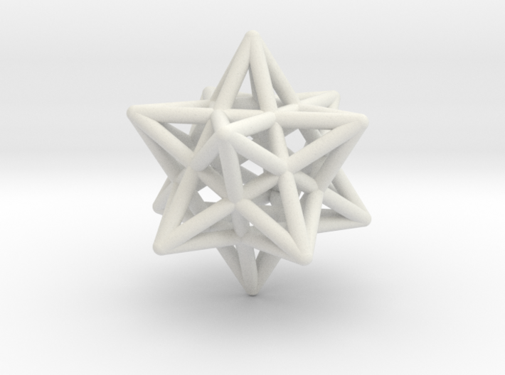 Small Stellated Dodecahedron Pendant 3d printed