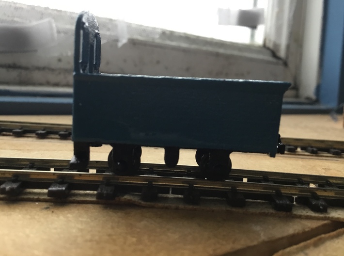 Darjeeling Himalayan Rly loco tender kit 3d printed The finished product 