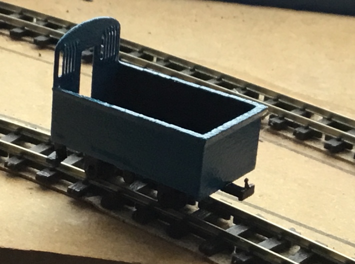 Darjeeling Himalayan Rly loco tender kit 3d printed The finished product 
