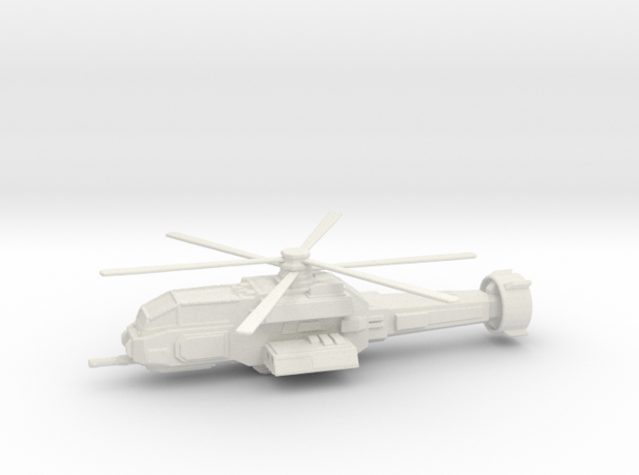 Warrior H8 Mechanized Helicopter Unit 3d printed