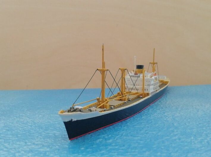 1:700 ship model bengkalis  ver.1 3d printed 