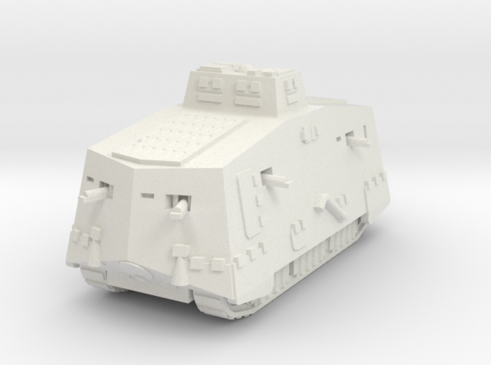 A7V Tank 1/144 3d printed