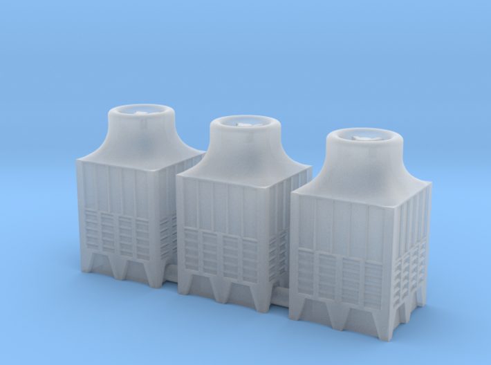 6mm Scale Industrial Chiller 3pc 3d printed 
