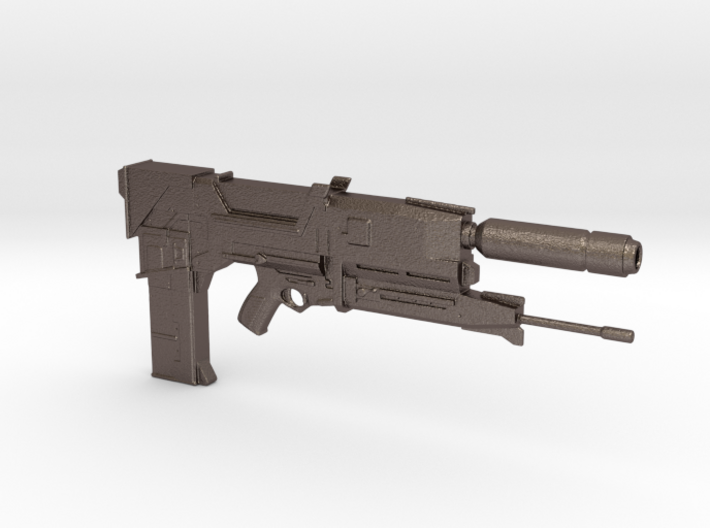 Terminator Plasma Rifle 1.6 Scaled 3d printed