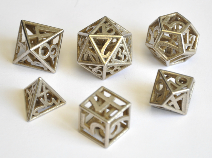 Numbers Only Set Heart Crit Small - Balanced 3d printed