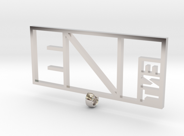 EVAL ENT Pendant 3d printed 