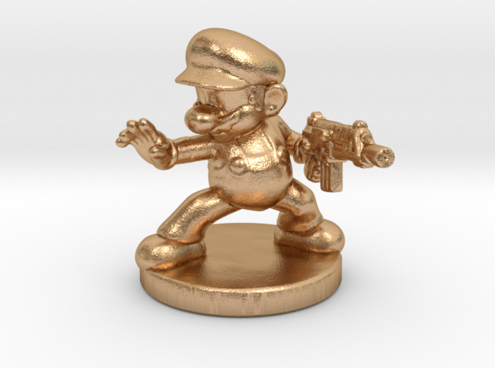 Mario Bros survivor 1/60 miniature for games rpg 3d printed