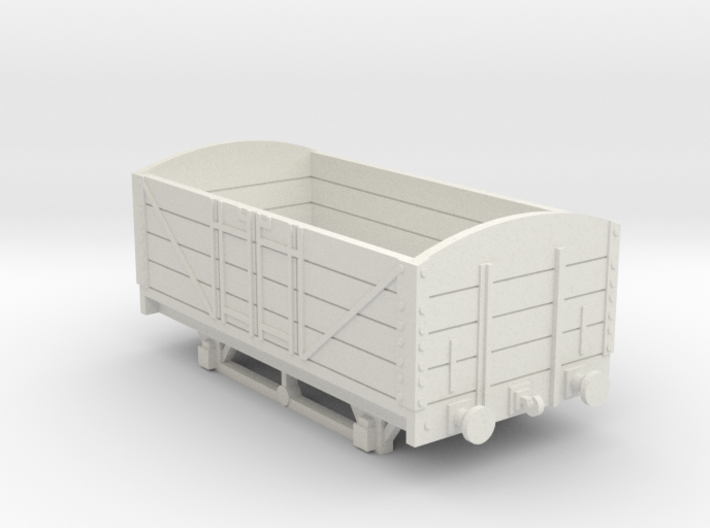 L&amp;BR Open Wagon w/ Buffers OO Scale 3d printed