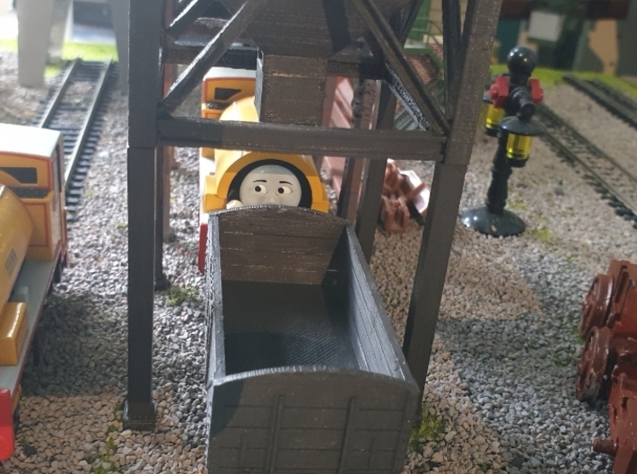 L&BR Open Wagon w/ Buffers OO Scale 3d printed Test 3D print