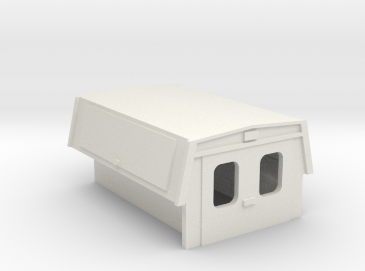 Utility Enclosure Truck Bed 1-72 Scale 3d printed
