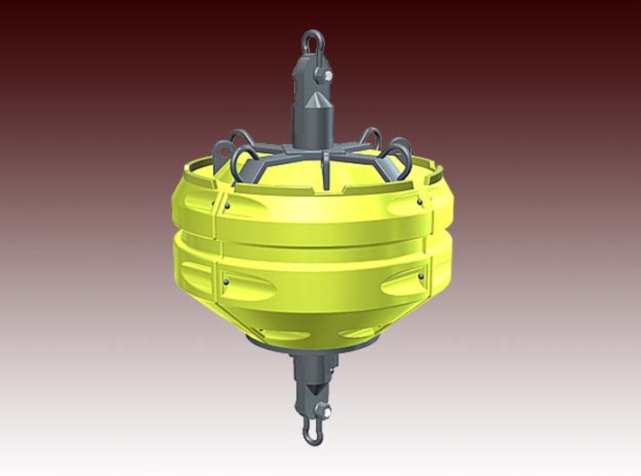 Mobilis AMR 5000 mooring buoy - 1:50 3d printed 