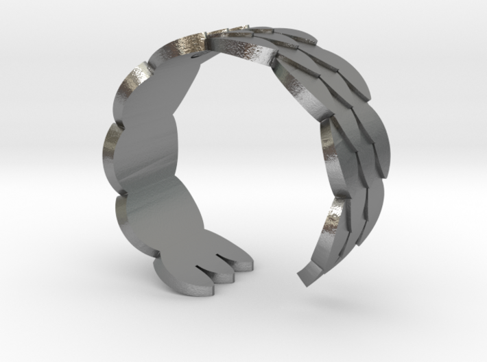 Dragon Scale Ring 3d printed