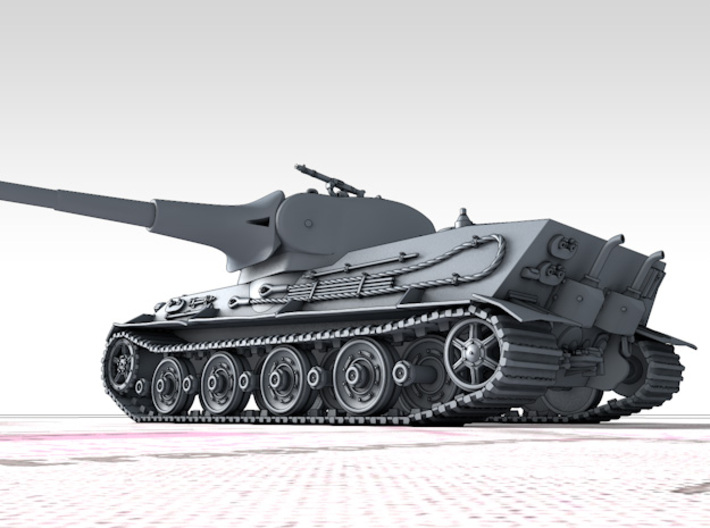 1/87 (HO) German Pz.Kpfw. Löwe VK70.01 (K) Tank 3d printed 3d render showing product detail