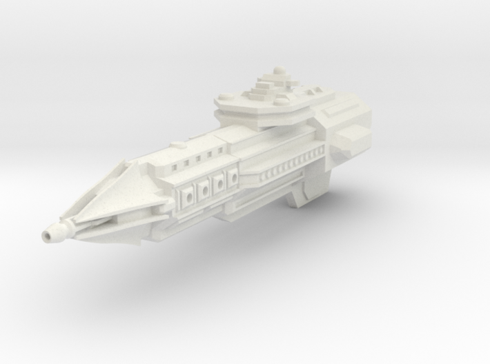 Dominion Class Heavy Cruiser - Without turrets 3d printed