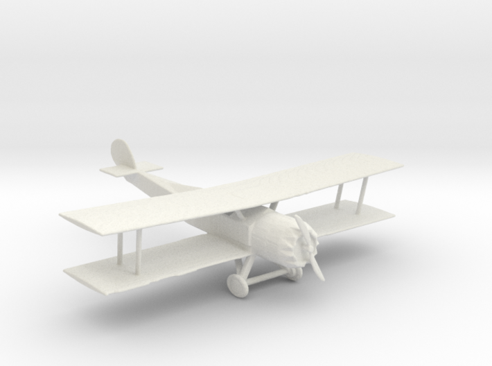 S Scale Biplane 3d printed This is a render not a picture