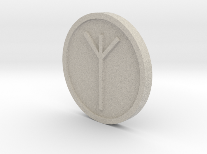 Eolh Coin (Anglo Saxon) 3d printed