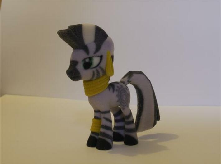 My Little Pony - Zecora 3d printed Polished Silver