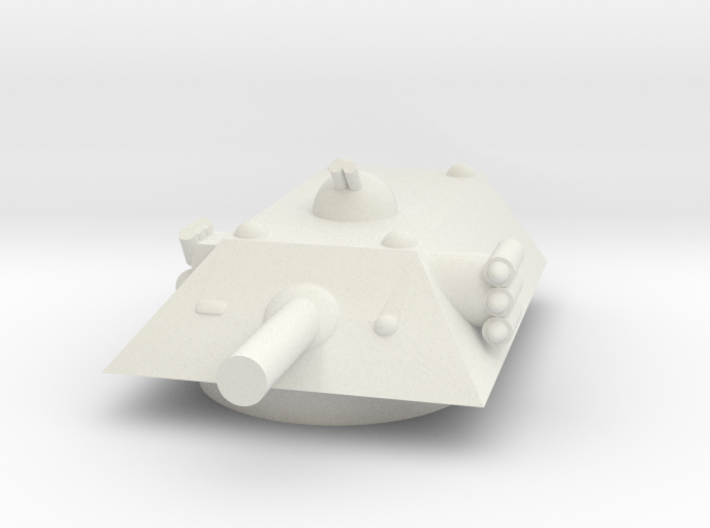 Tiger Heavy Grav Tank MSL Turret 15mm 3d printed