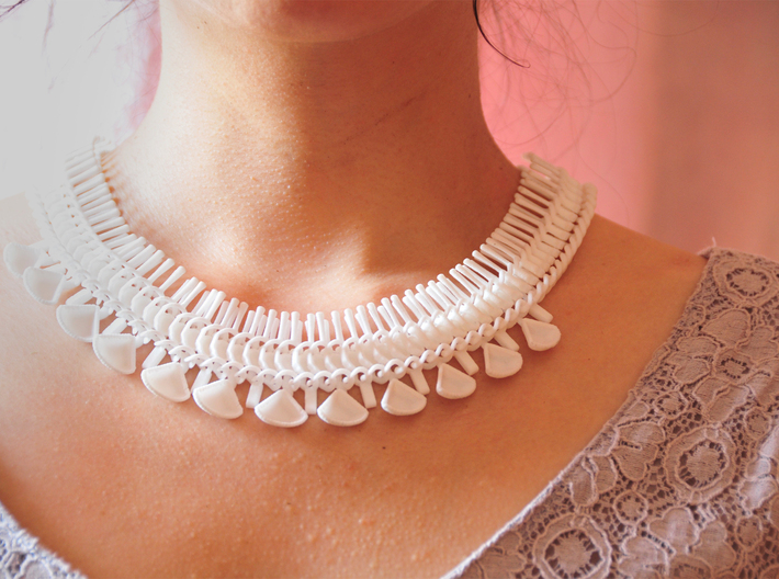 Xalra Necklace 3d printed 