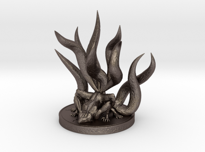 Nine-tailed Demon Fox 3d printed