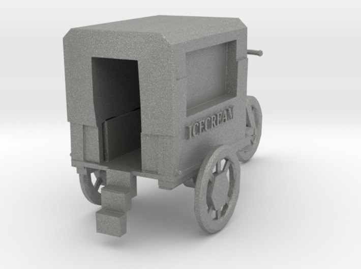 TT Scale Icecream Mobile 3d printed This is a render not a picture