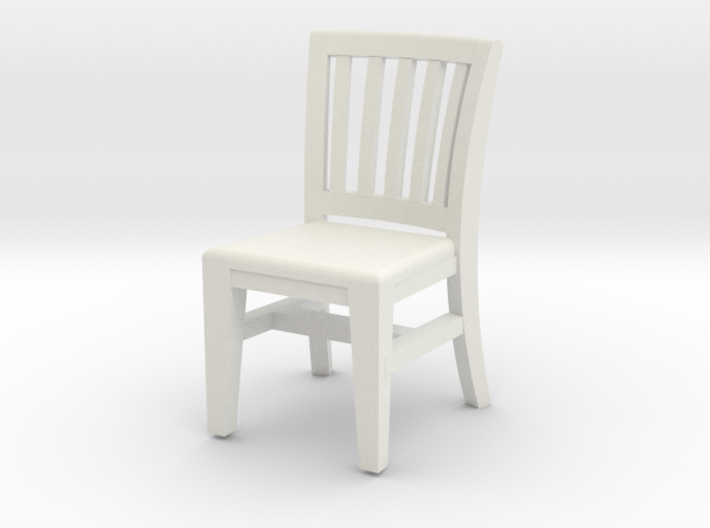1:48 Courtroom Chair 3d printed 