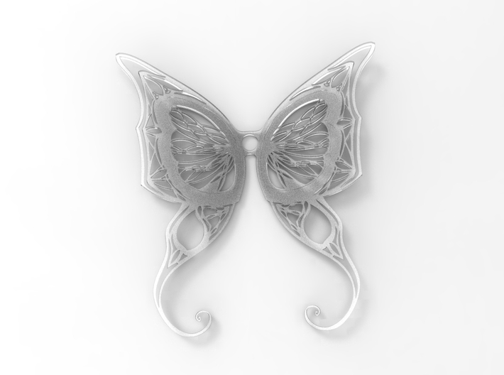 Butterfly Wings Pendant 3d printed 