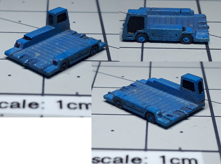 Pulsar7 Container Transport  3d printed 