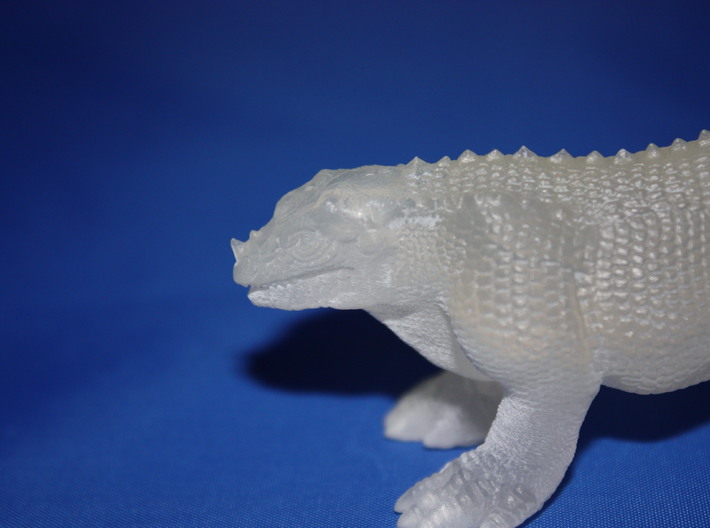 Crystal Palace Iguanodon-fine detail plastic 3d printed 