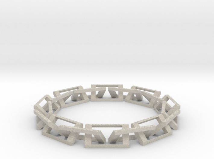 [1DAY_1CAD] CHAIN RING 3d printed