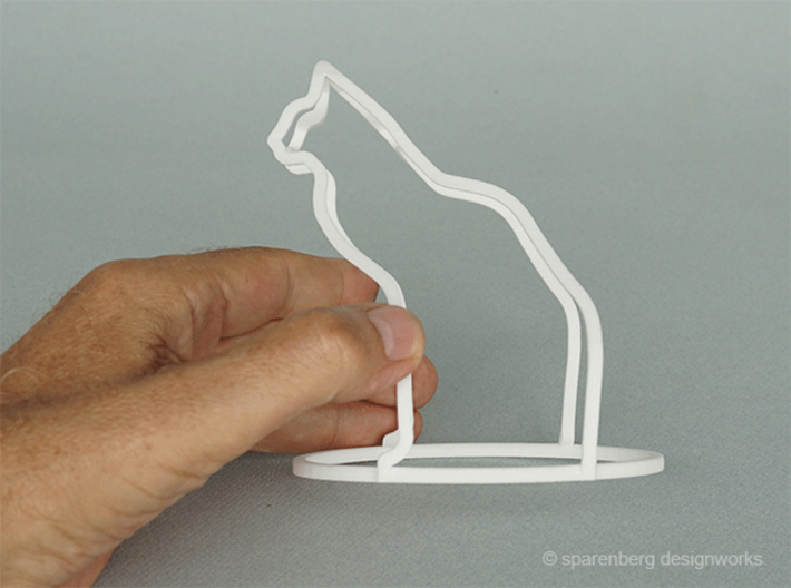 Cat/Dog Flip (h=13cm) 3d printed