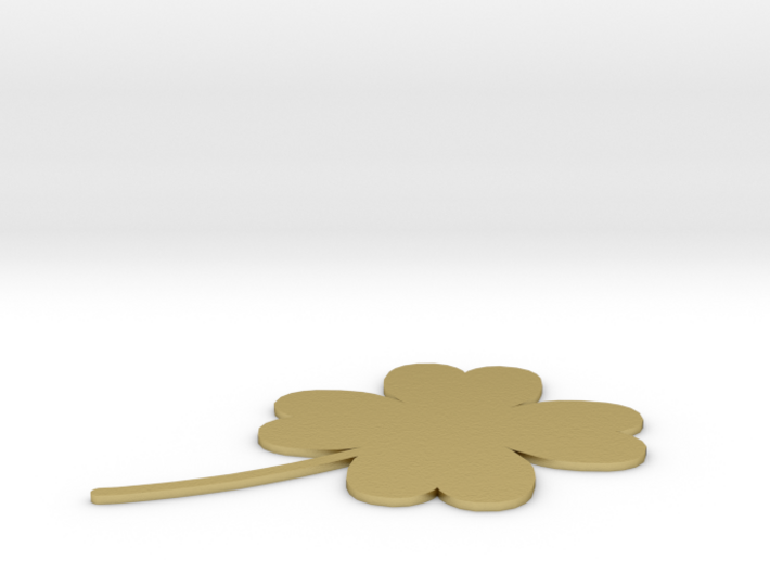 [1DAY_1CAD] 4 LEAVES CLOVER 3d printed