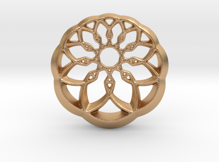 Growing Wheel 3d printed