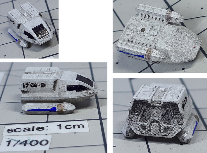 ST Type6 shuttle TNG 3d printed 