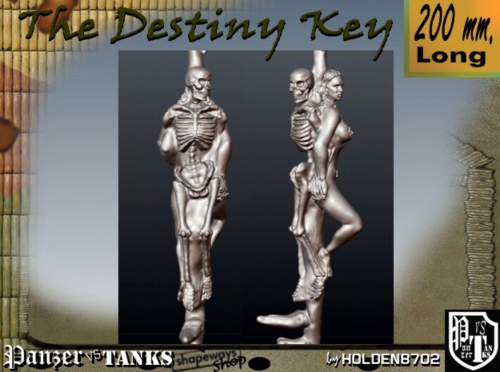 The Destiny Key 20 cm 3d printed 
