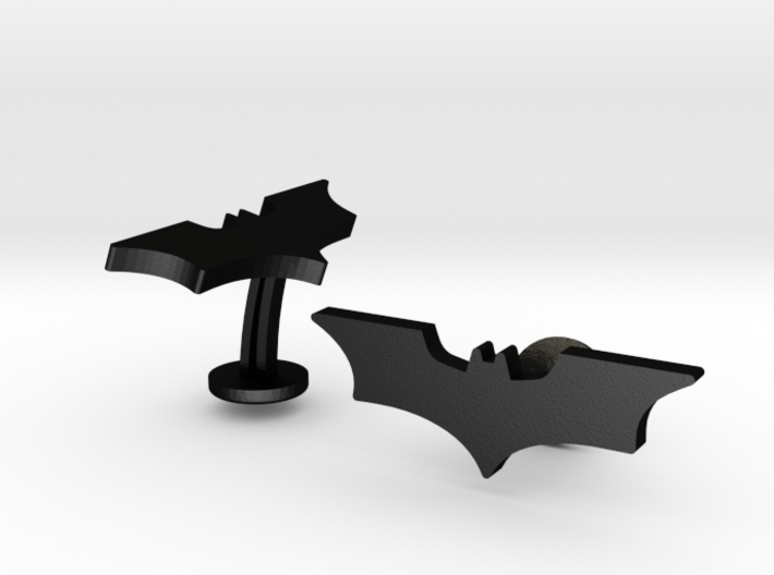 Batman Dark Knight Wedding Cufflinks 3d printed