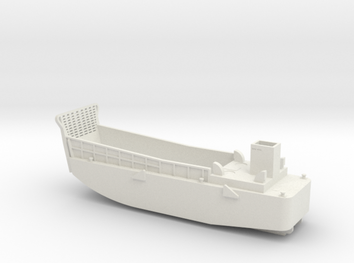 LCM3 Landing craft 1:144 scale for Big Gun Warship 3d printed