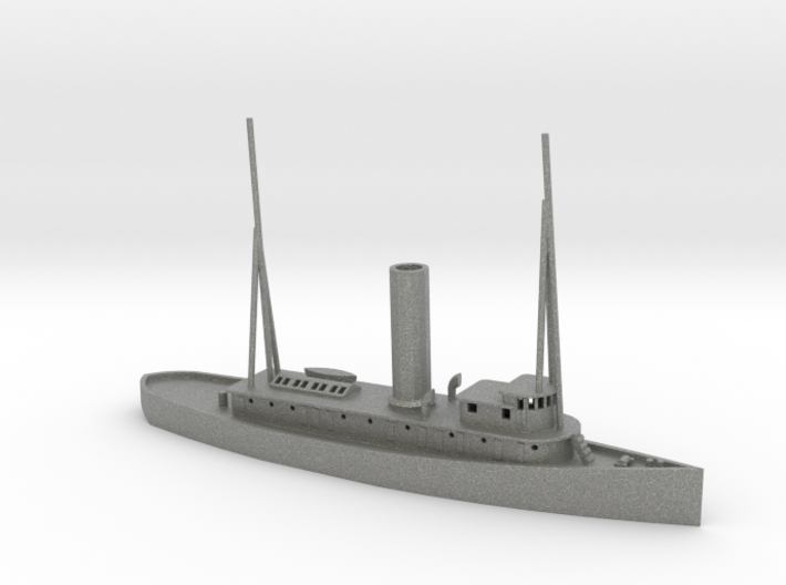 1/350 Scale 143-foot Seagoing Wooden Tug Fame 3d printed