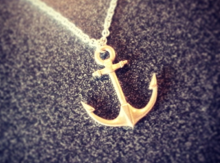 Anchor of Hope 3d printed Anchor of Hope brronze, chain not included