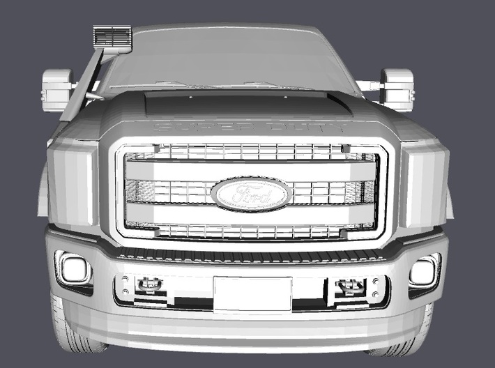 1/10 Snorkel Ford Excursion 3d printed 