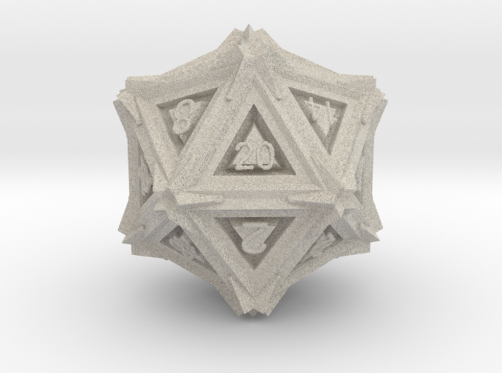Dice: D20 edition 3 3d printed