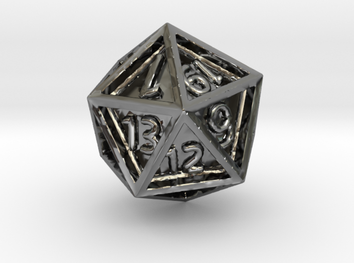 Dice: D20 edition 4 3d printed