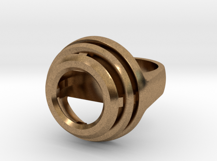 DOME RING - SIZE 8 3d printed
