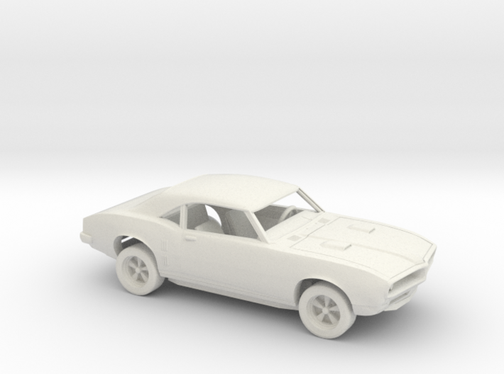 1/72 1967-68 Pontiac Firebird Kit 3d printed