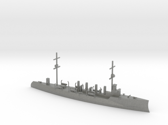 1/2400 Scale USS Chester CS-1 Scout Cruiser 3d printed