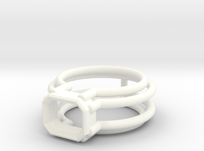 EMPTY RING - SIZE 8 3d printed