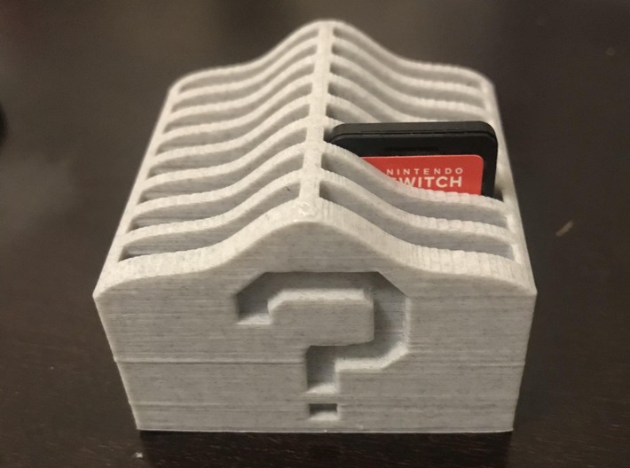 Nintendo Switch Game Case with Micro-SD Card Slots 3d printed 