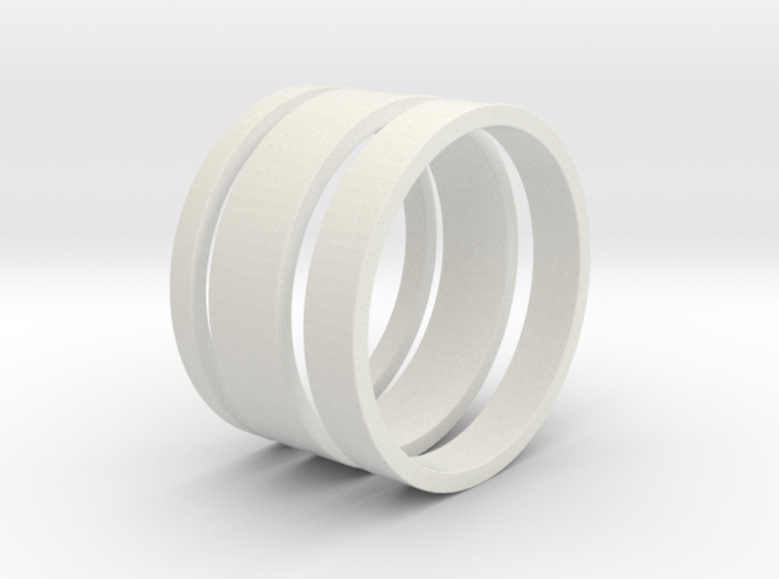 Nichole Ring Set 3d printed